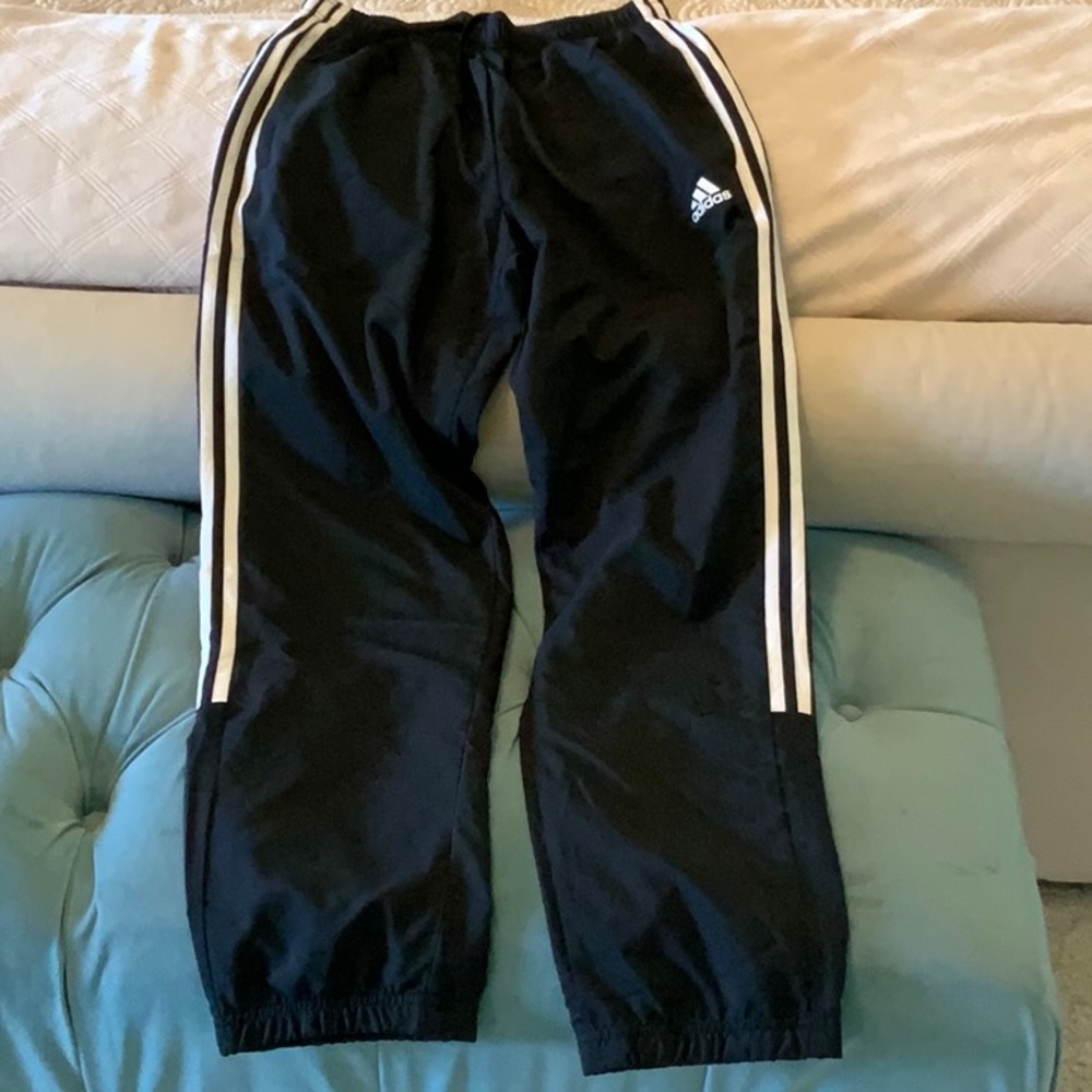 Adidas black jogging pants Size medium